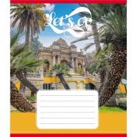 Зошит учнівський "Гоу" 036-580075L-3 в лінію, 36 аркушів 