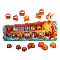 Розвиваючий пазл-вкладиш "Ноїв ковчег" PSD275 з фоном