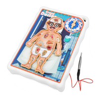 Дитяча настільна гра "Crazy Doctor" 1295-3 ігрове поле, рулетка