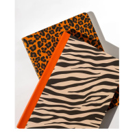 Блокнот "Confident" CBRT-0354 у крапочку, зебра, формат А5, 144 аркуша