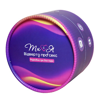 Карткова гра "Ти+Я: Відверто про секс" FGS78, 120 питань