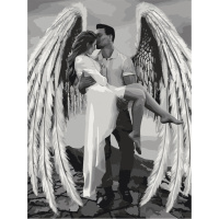 Картина за номерами "Її власний янгол" Bambi 10376-NN 30х40 см