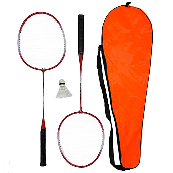 Набір для бадмінтону NE-BD-208OR 2 ракетки, волан, чохол