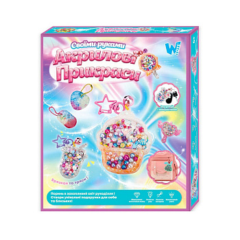 Набір для творчості "Акрилові прикраси" 55404A інструкція, від 6 років