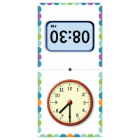 Математичне доміно "Вивчаємо час" 1348003, 72 картки