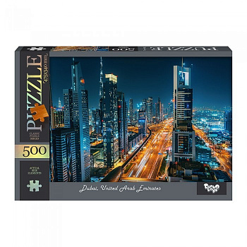 Пазл "Dubai, United Arab Emirates" Danko Toys C500-14-06, 500 ел.