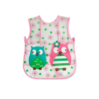 Слинявчик клейончатий на зав`язках MGZ-0607(Pink)