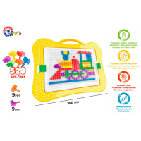 Іграшка "мозаїка 8 Технок", арт. 3008TXK, 528 фішок