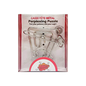 Металева головоломка "Perplexing puzzle" 5562D-21, 2 складність