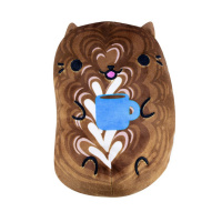 Дитячий м'який антистрес "Котики та огірки" V1094-18-16, 15 см