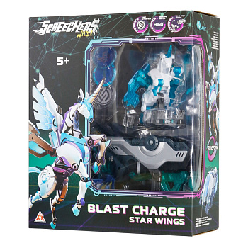 Дитячий ігровий набір S5 L1 СТАР ВІНГС Screechers Wild! EU686113 запускач-бластер, машинка-трансформер