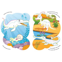 Дитяча розмальовка "Динозаври" 1657006 віршики, завдання, 16 сторінок