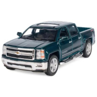 Колекційна машинка "Chevrolet Silverado 2014" KT5381W(Green) масштаб 1:42