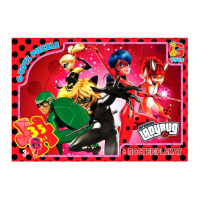 Дитячий пазл "Леді Баг" LB1017 постер 35 елементів