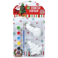 УЦІНКА! Дитячий набір для розпису гіпсових фігурок "Різдвяний декор" Bambi 1208-1-UC