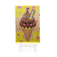 Алмазна мозаїка "Морозиво" DM4005 з мольбертом 10х15 см