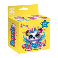 Дитячі пазли з сюрпризом "Панда-єдиноріжка" VT 8030-09, 180 деталей