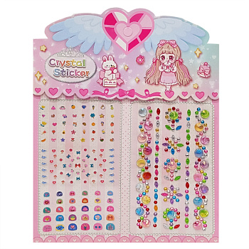 Наклейка камни XY-008-1(Multi-Color) для авто, ноутбуков, телефонов