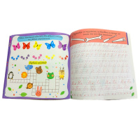 Розвиваюча розмальовка "Прописи Каліграфічний тренажер" РМ-60-04 з багаторазовим планшетом