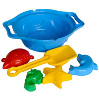 Дитяча іграшка "Набір пісочний К" ТехноК 1431TXK у сітці