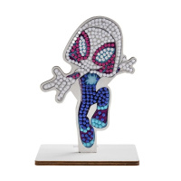 Набір для творчості зі стразами "Жінка Павук" Crystal Art CAFGR-MCU016 на підставці