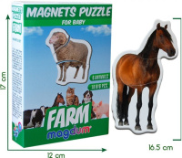 Магнітні пазли Magdum Ферма ML4031-19 EN