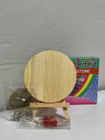 Дитячий набір для творчості стрінг-арт "Серце" YG0115(28276) дерев'яна основа