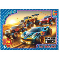 Пазли дитячі "Монстер траки" MT185, 70 елементів