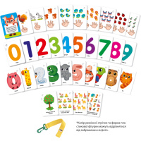 Набір навчальних карток "Цифри та рахунок" Vladi Toys VТ2000-23 рус