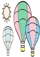 Дитяча водна розмальовка: Літаки, космос 734014, 8 сторінок