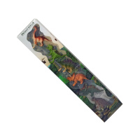 Набір фігурок динозаврів C961-4/5, 6 штук, тубус 46*4*7см