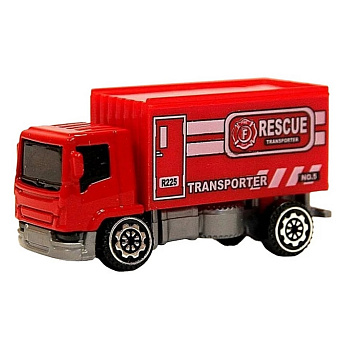 Машина дитяча "Пожежна спецтехніка" 7525F-1, 1:64