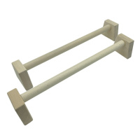 Паралетси, упори для віджимання дерев'яні Wood Gym Push Up NE-WD-50 з бука 50 см 2 шт