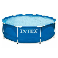 Басейн каркас 28200 Metal Frame Pool круглий об'єм 4485 л.