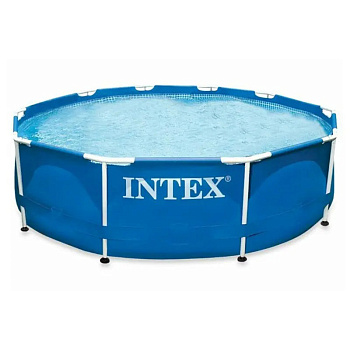 Басейн каркас 28200 Metal Frame Pool круглий об'єм 4485 л.