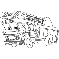 Розпис по полотну "Машина-рятівник" Art Craft 15071-AC 25х30 см                                                      