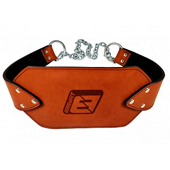 Пояс для обтяжень EasyFit EF-DBC-200-BR шкіра, до 200 кг, коричневий