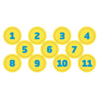 Книжка у кишеню з наліпками "Весела лічба" 1685005, 24 сторінки