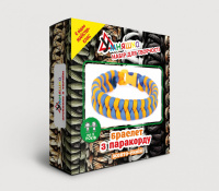 Набір для творчості. Плетіння з паракорду "Браслет жовто-синій" (ПАР-001) PAR-001 від 8-ми років