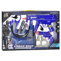 Ігровий набір зі зброєю "Поліціянт" 333F-1 жилет, маска, звукові та світлові ефекти