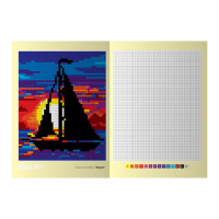 Дитяча книжка для малювання "PIXEL ART №1" РМ-85-1