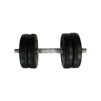 Гантель складальна композитна в пластиковій оболонці Rock Pro-R 11,5 кг NE-PL-R-011