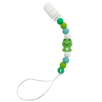 Силіконовий ланцюжок для пустушки "Жабеня" MGZ-0528-4