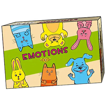 Настільна карткова гра "Emotions" МКЗ0810, 64 картки із зображенням