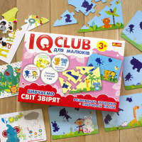 Дитячі навчальні пазли. Вивчаємо світ звірят 13203006 укр. мовою