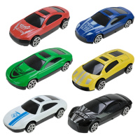 Дитячий трейлер з машинками PS006-1, 6 машинок