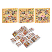 Дитячий набір наліпок "Капібара" YG0228, 16,5х2х16,5 см