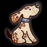 Дитячий набір для творчості кришталева мозаїка "Песик" MA7005