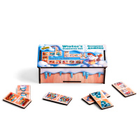 Настільна гра "Новорічне доміно" (ПСД242) PSD242, 28 плашок