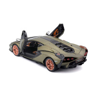 Автомодель - LAMBORGHINI SIÁN FKP 37  (асорті зелений металік, червоний металік, 1:24)